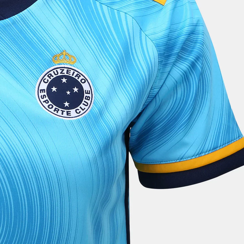 CRUZEIRO III 2023/24 BLUE -  WOMEN BABY LOOK