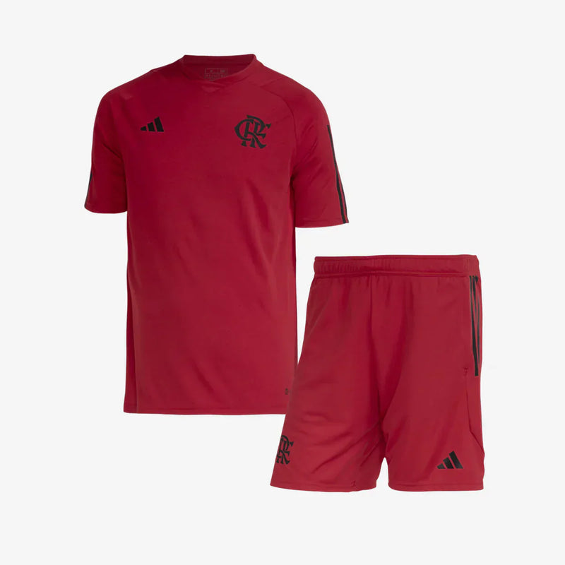 KIDS KIT CR FLAMENGO TREINO 2023/24 VERMELHO - FAN