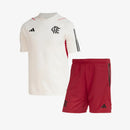 KIDS KIT CR FLAMENGO TREINO 2023/24 BRANCO - FAN