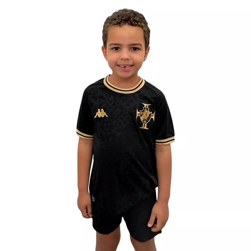 KIDS KIT VASCO GOLEIRO 2022/23 PRETO - FAN