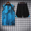INTER MILANO SLEEVELESS TRAINING KIT 23/24 - BLUE
