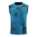 INTER MILANO SLEEVELESS TRAINING KIT 23/24 - BLUE
