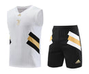 JUVENTUS SLEEVELESS TRAINING KIT 23/24 - WHITE