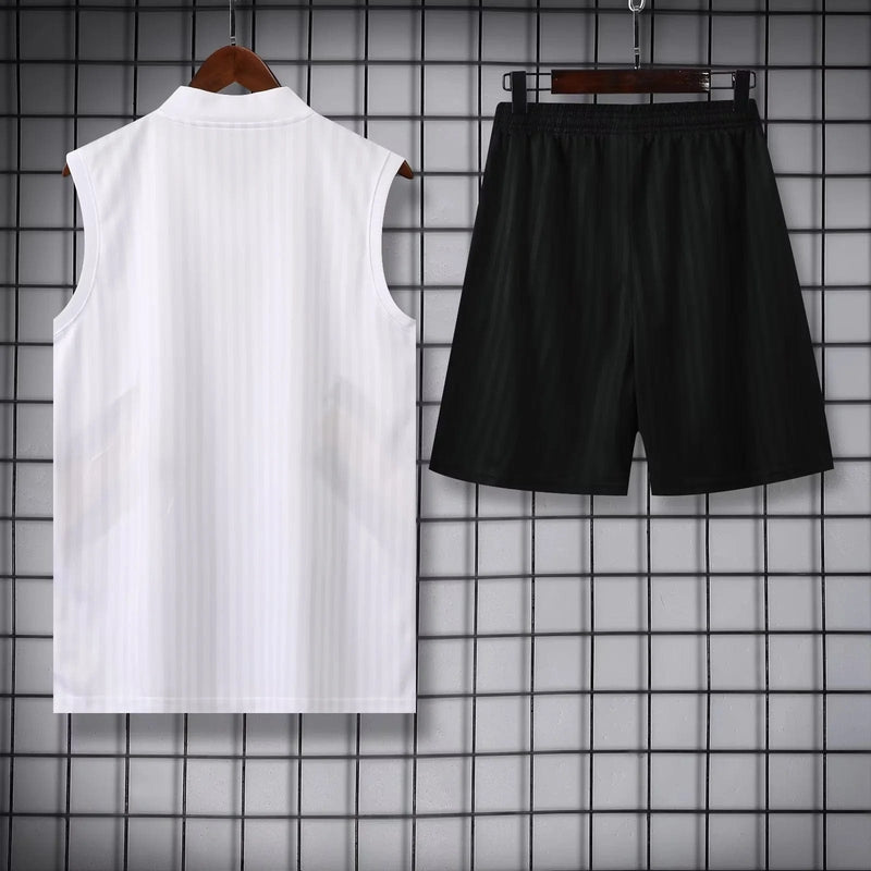 JUVENTUS SLEEVELESS TRAINING KIT 23/24 - WHITE