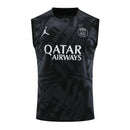 PSG SLEEVELESS TRAINING KIT 23/24 - BLACK