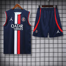 PSG SLEEVELESS TRAINING KIT 23/24 - NAVY