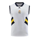 REAL MADRID SLEEVELESS TRAINING KIT 23/24 - WHITE
